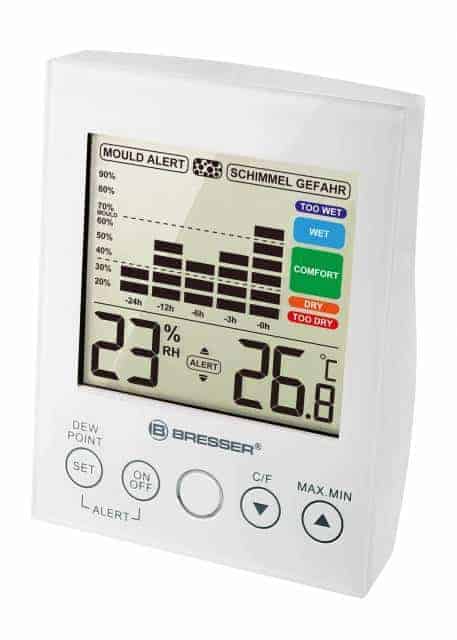 Bresser Hygrometer mit Schimmelwarnung