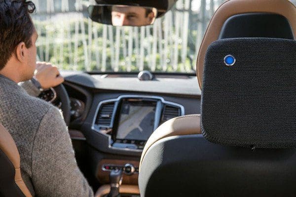Blueair Cabin P2i mit Sensortechnik - Premium Luftreiniger Mobil für Autos, Vans, Kleinbusse, Trucks, Taxis