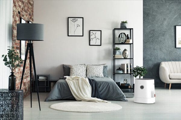 BONECO Hybrid Luftbefeuchter & Luftreiniger H320 reinigt die Luft und befeuchtet die Luft perfekt im Schlafzimmer