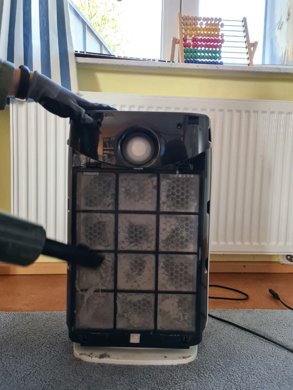 Luftreiniger Filterwechsel Reinigung Vorfilter Philips AC2889/10