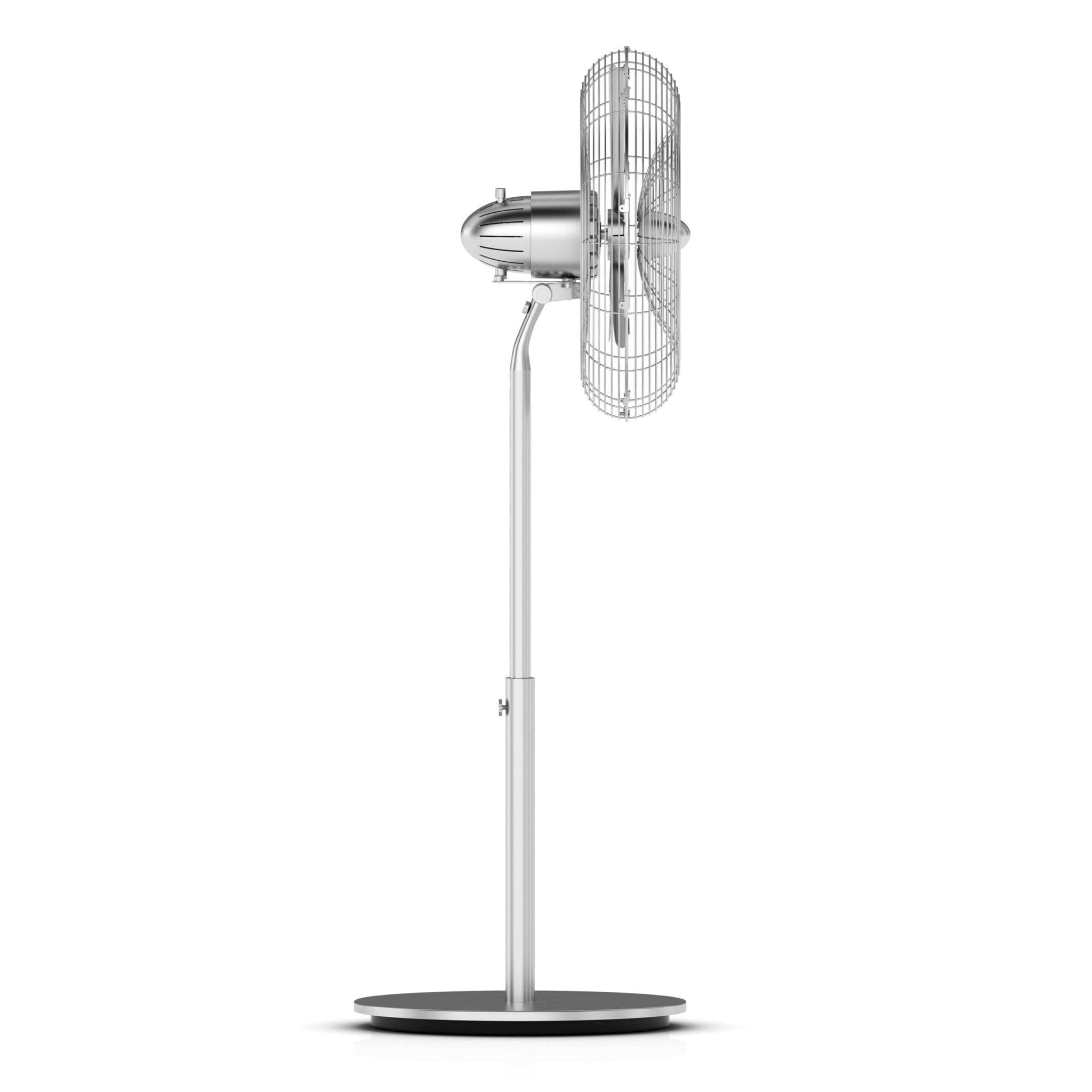 Design trifft Funktion: Der Standventilator Charly, Gewinner von renommierten Design Awards, demonstriert, wie fortschrittliche Kühltechnologie und beeindruckendes Design Hand in Hand gehen.