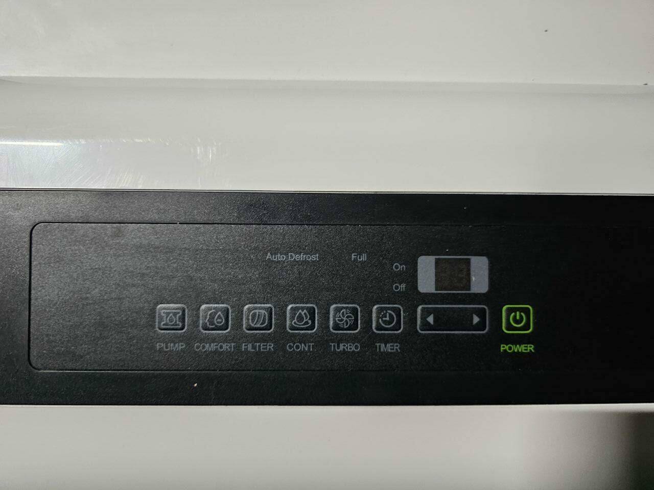 Bedienelemente des Luftentfeuchters