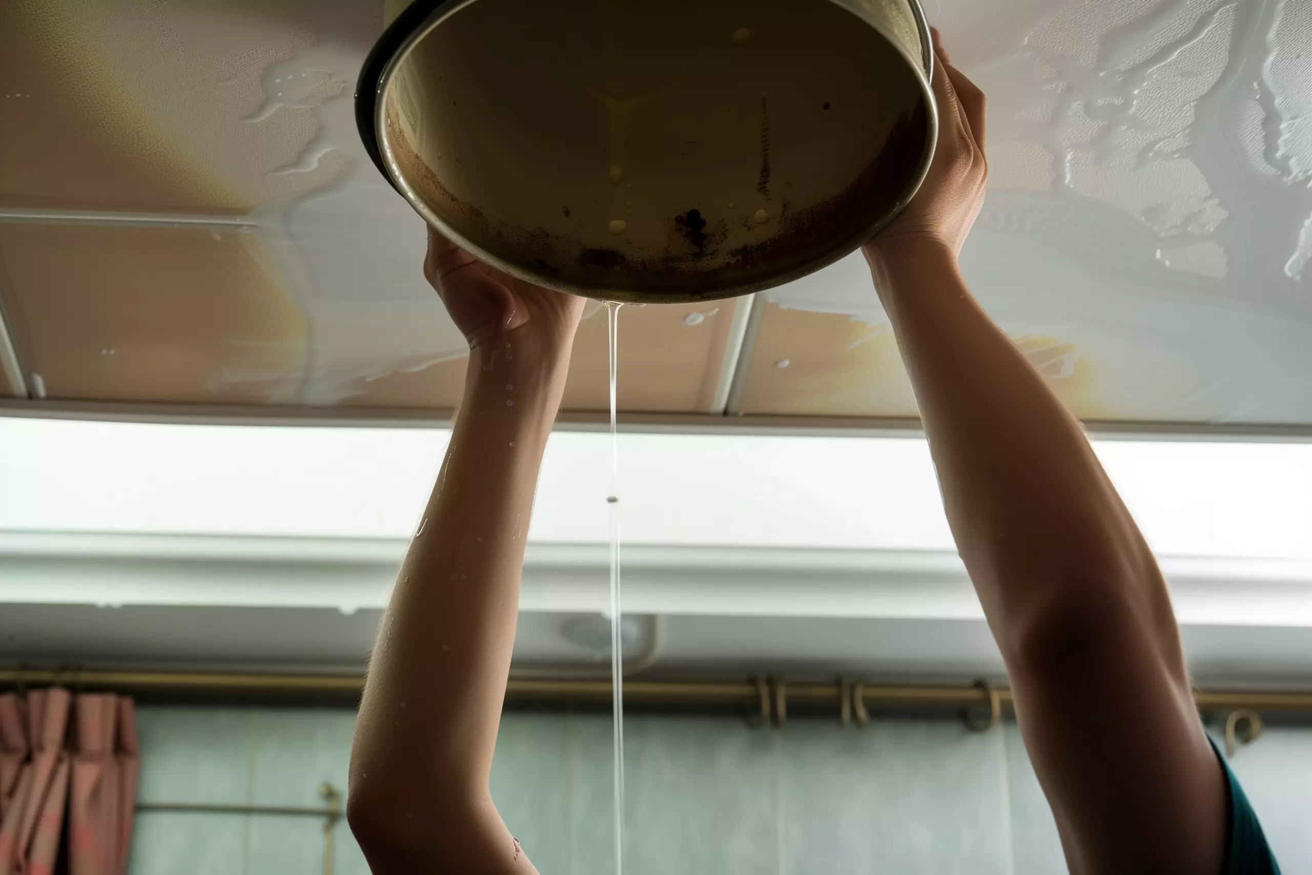 Wasserschäden an der Decke Wasserschäden an der Decke