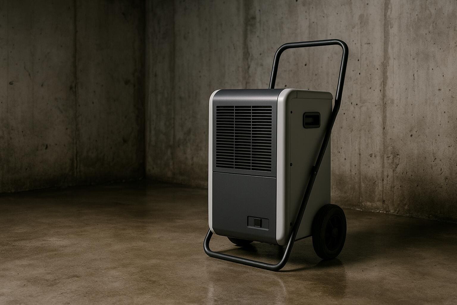 Professioneller Bautrockner im Einsatz