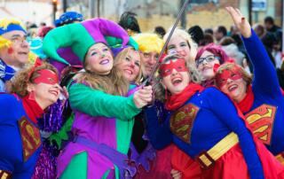 Karneval und Grippe - Rosenmontag in Deutschland