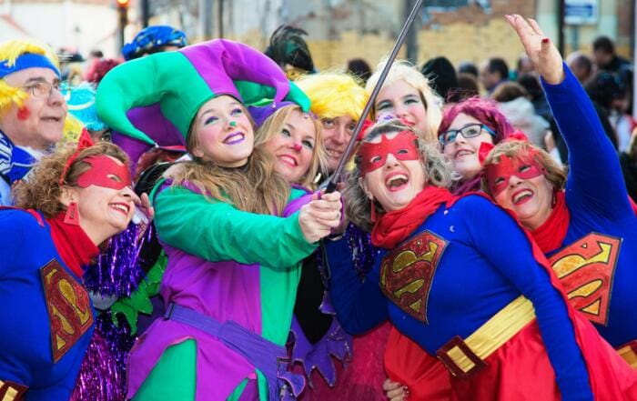 Karneval und Grippe - Rosenmontag in Deutschland