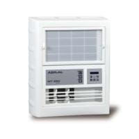 Weißer Luftentfeuchter Aerial WT 280 von rechts. Kompaktes Gerät mit Bedienfeld und Lüftungsgittern. Ideal für Feuchtigkeitsregulierung.