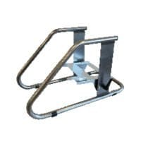 BLP-orientierbarer Rahmen: Metallrahmen, justierbar, für Laboranwendungen. Robuste Konstruktion für präzise Ausrichtung.