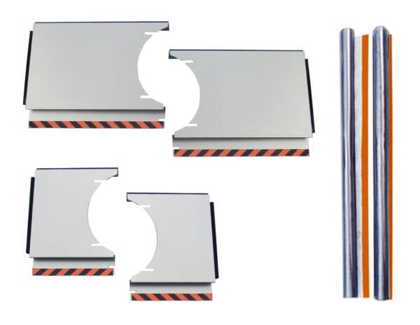 Heylo DCD-3.0 Adapterset (Türadaper A - D + 2x PVC-Folien (100 cm))