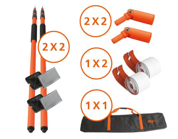 Heylo Staubschutzwand HEYWALL Basis-Paket