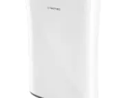 TROTEC AirgoClean 110 E Design-Luftreiniger in Weiß-Gold mit Touch-Display und LED-Luftqualitätsanzeige