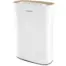 TROTEC AirgoClean 110 E Design-Luftreiniger in Weiß-Gold mit Touch-Display und LED-Luftqualitätsanzeige