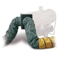 2-Wege Verteiler für IDS 100: Detailaufnahme des Verteilersystems mit flexiblen Schläuchen. Ideal für effiziente Luftverteilung und Heizsysteme. 6100006172