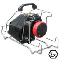 Adapterkupplung 63A Ex: Robuste Kupplung mit Tragegestell. Explosionsgeschützt (Ex). Ideal für anspruchsvolle Industrieumgebungen. 6100005220