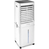 Weißer Trotec Aircooler Luftkühler Luftbefeuchter Ventilator. Ideal für heiße Tage zur Kühlung und Befeuchtung der Raumluft. Mobil und effizient.