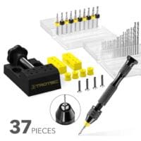 Das 37-teilige Handbohrer-Set von Trotec: Präzisionswerkzeug für feine Bohrungen. Ideal für Modellbau und filigrane Arbeiten. Kompakt und vielseitig.
