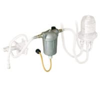 Ölvorwärmung für IDS 45-80: Detailaufnahme einer silbernen Ölvorwärmungseinheit mit Schläuchen. Optimiert für IDS 45-80 Systeme. 6100006169