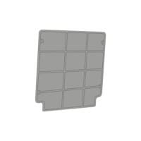 PAC 2600 E Luftfilter: Filter für Luftreiniger, klein, graue Darstellung. Ideal für saubere Luft und Allergiker.