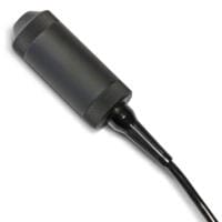 Schwarze SL3000 Körperschallsonde, kurz, für präzise Schallanalyse. Ideal zur Diagnose von Vibrationen und Geräuschen in Maschinen und Anlagen.