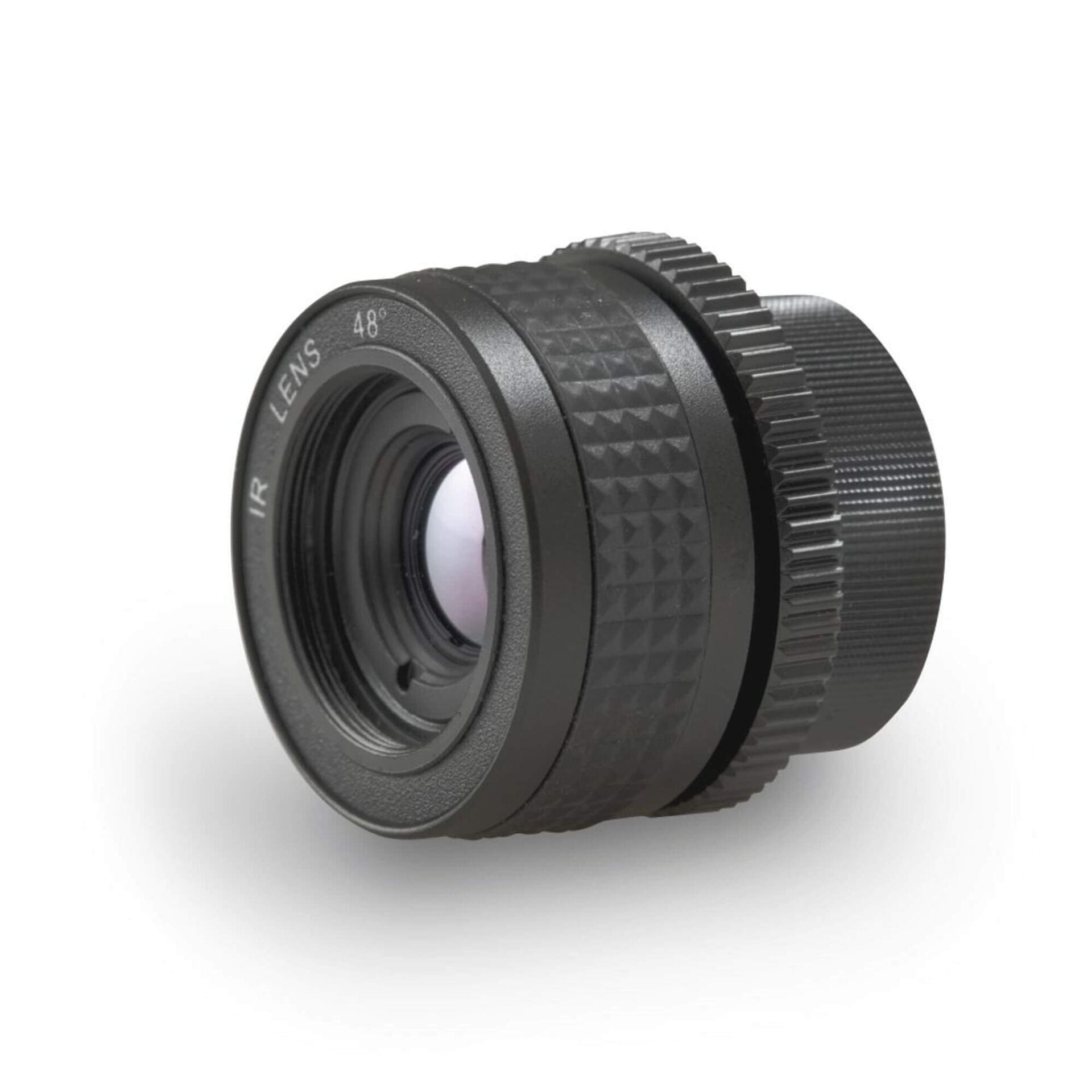 Thermo Weitwinkelobjektiv 48° für IC085LV und IC125LV Wärmebildkameras. Präzise Optik für detailreiche Thermografieaufnahmen.