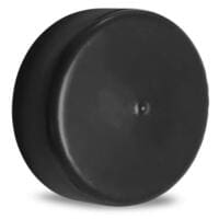 Schwarze Verschlusskappe TFV Pro, 3x100 mm. Ideal für professionelle Anwendungen. Robuste Bauweise für sicheren Verschluss. Artikelnummer: 7310000303.