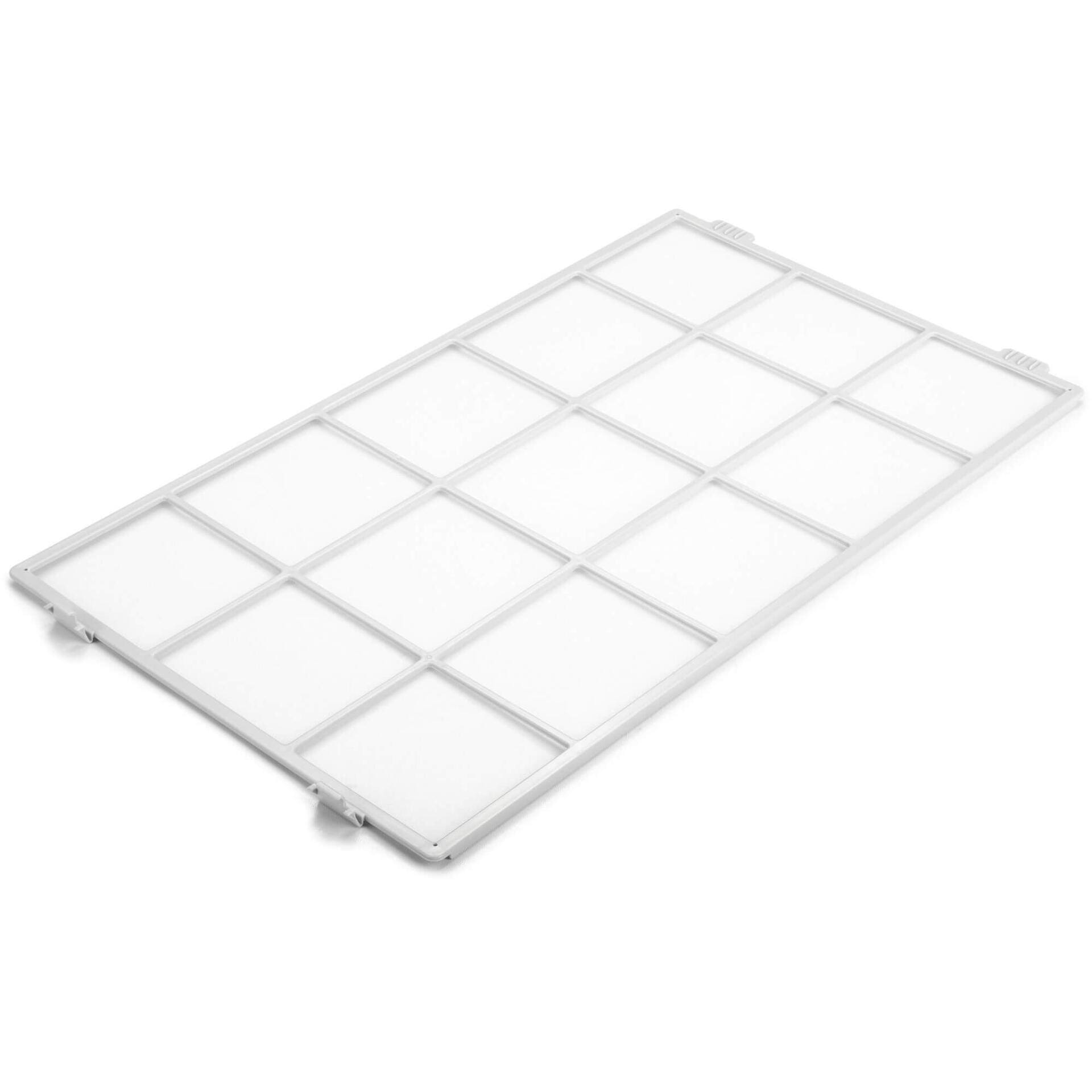 Weißer Vorfilter für AirgoClean 200 E, 1 Stück. Das Produkt ist ein Ersatzfilter für Luftreiniger, um die Luftqualität zu verbessern.