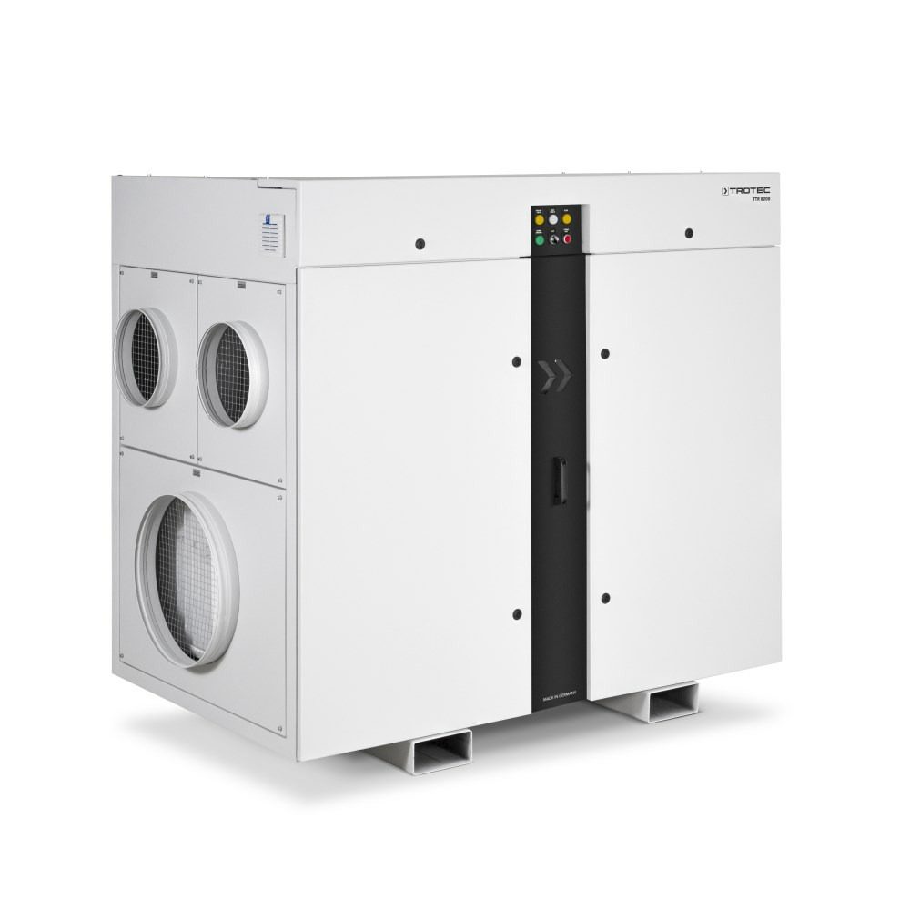 Trotec Adsorptionstrockner TTR 8200: Industrieller Luftentfeuchter für höchste Ansprüche. Leistungsstark und zuverlässig. Ideal für Lager.