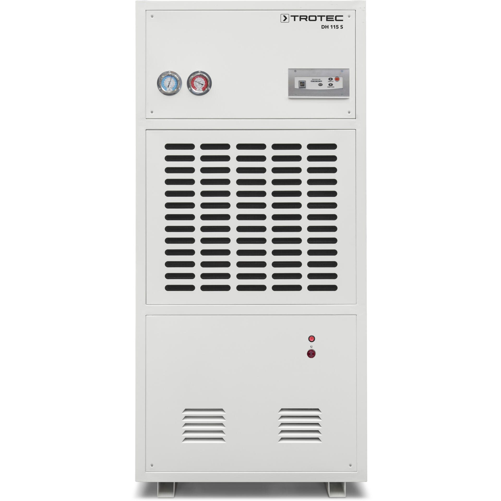 Industrieller Kondenstrockner DH 115 S: Leistungsstarker Bautrockner für den gewerblichen Einsatz. Ideal zur Entfeuchtung großer Räume. Robust und effizient.