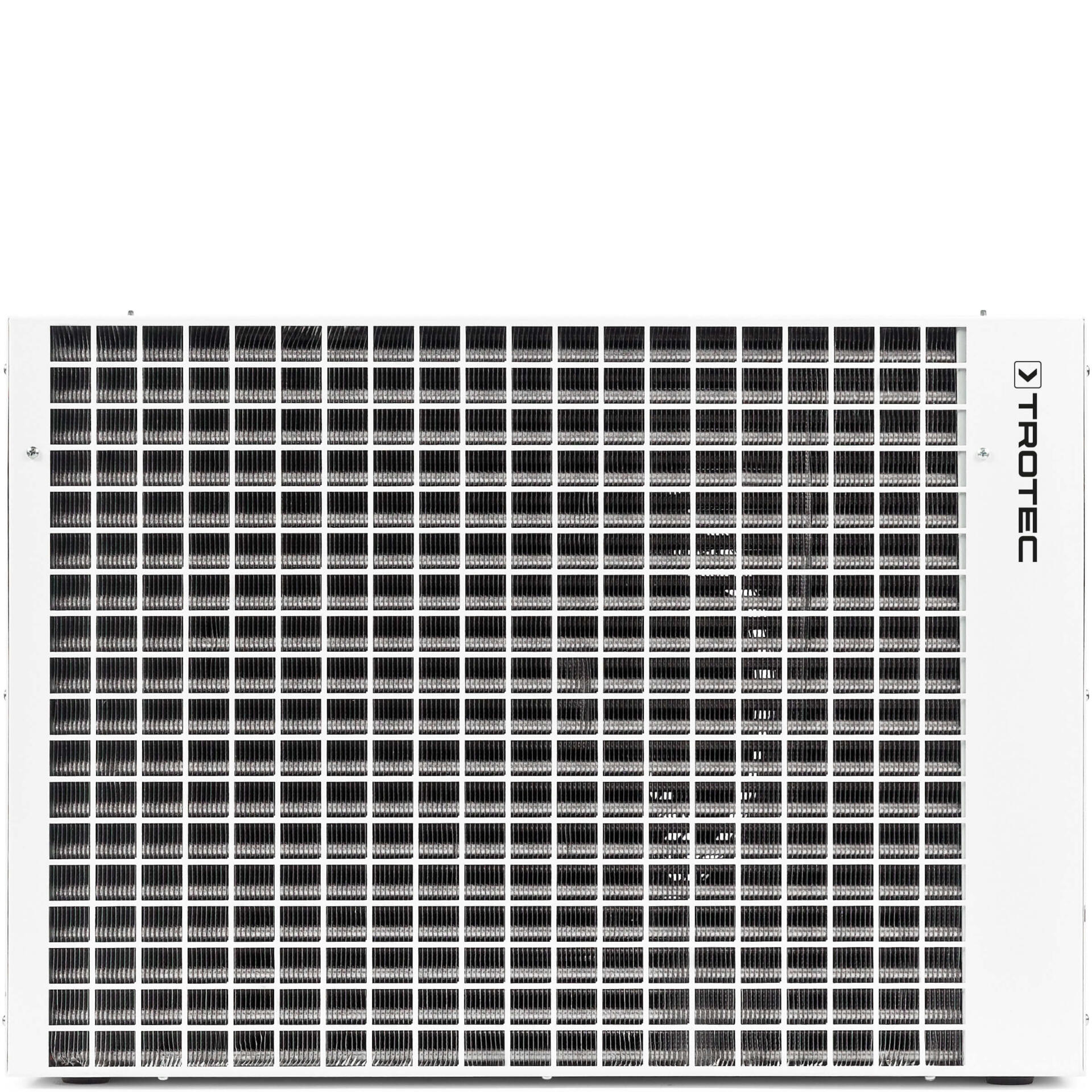 Detailaufnahme eines Wärmetauschers für PT 4500 S und PT 6500 S von Trotec. Optimale Wärmeübertragung für effiziente Prozesse.