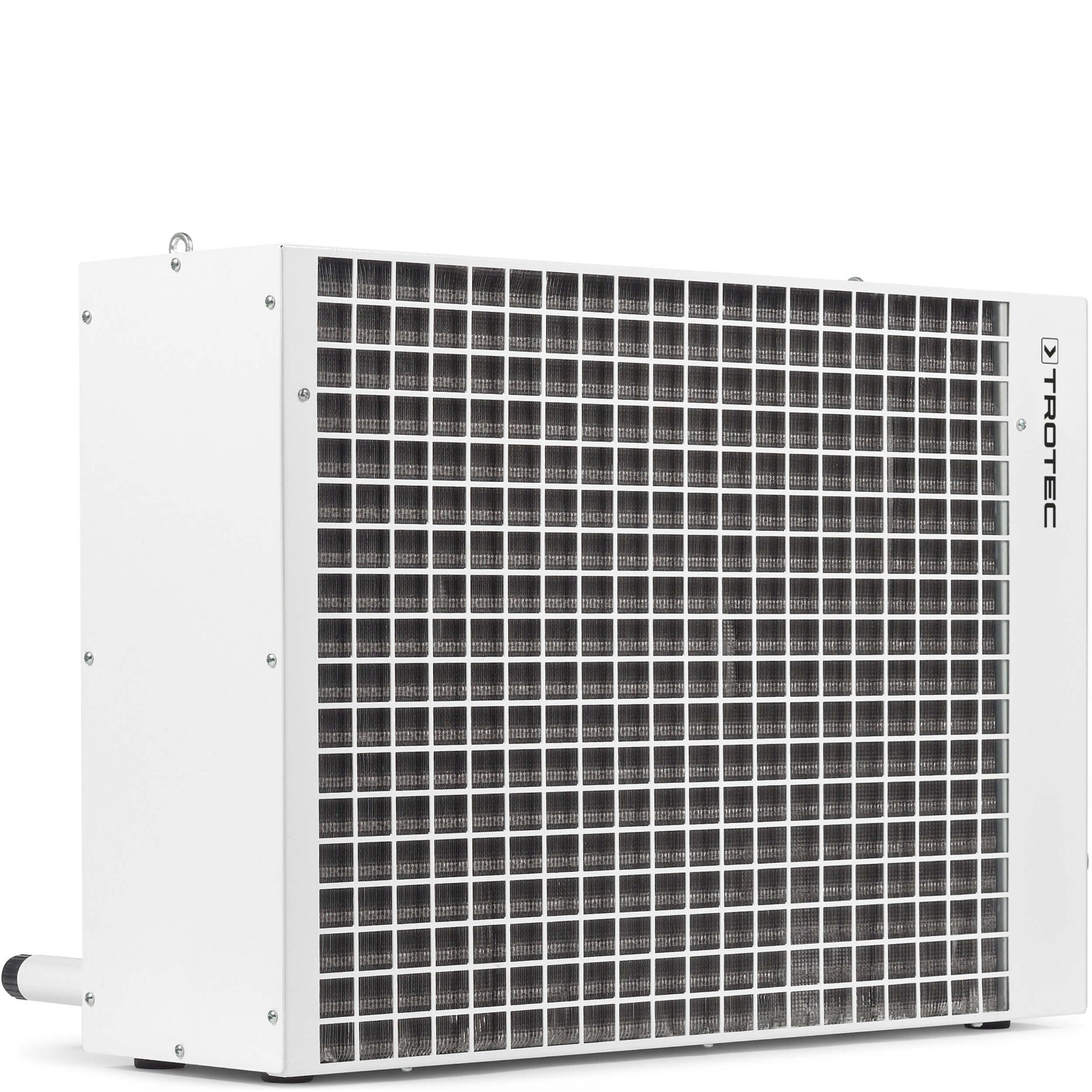 Trotec Wärmetauscher für PT 4500 S und PT 6500 S: Weißer Luftentfeuchter Wärmetauscher im Detail. Kühlung für Industrie und Gewerbe.