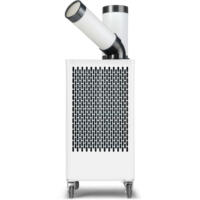 Spotcool Klimagerät PT-2700 SP: Mobiles Klimagerät mit Abluftschlauch für flexible Kühlung, ideal für Büro und Zuhause. Weiße Ausführung.