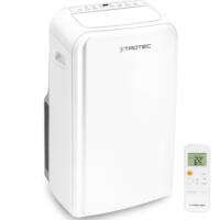 Lokales Klimagerät PAC 3500 SH mit Heizfunktion: Weißes, mobiles Klimagerät von Trotec mit Fernbedienung. Ideal für flexible Kühlung & Heizung.