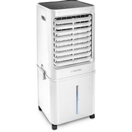 Weißer Aircooler PAE 61: Luftkühler, Luftbefeuchter und Ventilator in einem. Ideal für heiße Tage, sorgt für angenehme Kühlung.