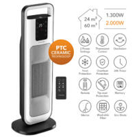 Keramik-Heizlüfter TFC 21 E: Moderner Turm-Heizlüfter mit PTC Keramik Technologie für effiziente Wärme. Ideal für schnelle, behagliche Wärme.