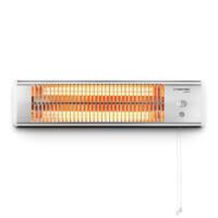 Infrarot-Heizstrahler IR 1200 S von Trotec: Nahaufnahme des Heizstrahlers. Optimale Wärmequelle für kühle Tage. Effizient und schnell.