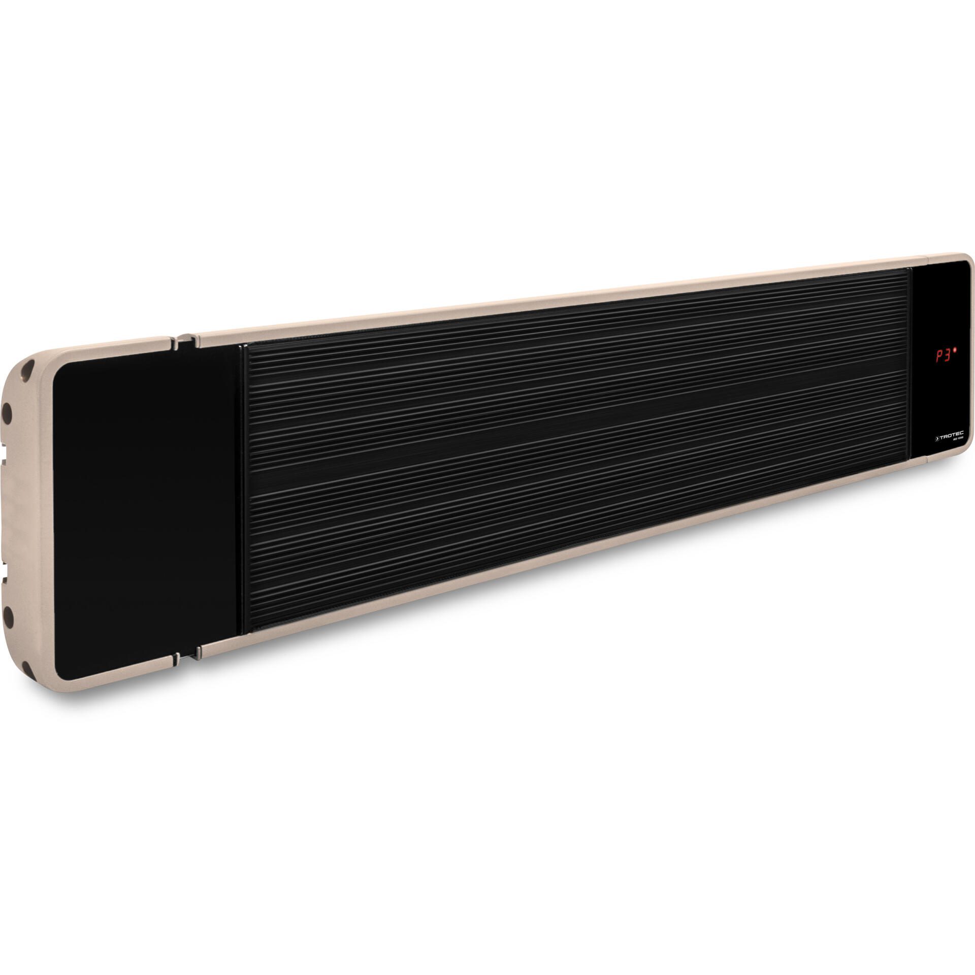 Dunkelheizstrahler IRD 1200: Elegantes Infrarot-Heizgerät für den Innen- und Außenbereich. Ideal für Terrassen, Balkone und Wintergärten.