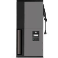 TAC M TOWER Luftreiniger in Basaltgrau und Schwarz: Professionelle Luftreinigung für saubere Raumluft, hohe Leistung, modernes Design.