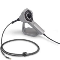 Videoskopsonde VSP VS-8-4-3000: Detailaufnahme der flexiblen Sonde mit Bedienelementen. Ideal für schwer zugängliche Stellen.