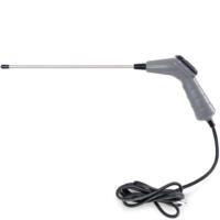 Graue Boreskopsonde VSP-BS-6-4F, ein Inspektionswerkzeug, mit langem, dünnem Schaft und Kabel, ideal für schwer zugängliche Stellen. Bild 3.