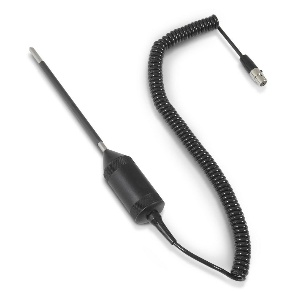 Schwarze SL3000-K Körperschallsonde mit Kabel. Ideal für präzise Messungen. Robuste Bauweise für zuverlässige Ergebnisse.