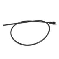 BO26-P-6-0-1000 Sonde: Schwarze Sonde mit Kabel und Stecker, zur Messung in schwer zugänglichen Bereichen, Nahaufnahme. 3510009231_BO26-P-6-0-1000-Sonde.