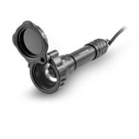 UV-Taschenlampe mit 15F Filteraufsatz. Ideal für UV-Anwendungen. Schwarzlichtlampe von Trotec mit Filter.