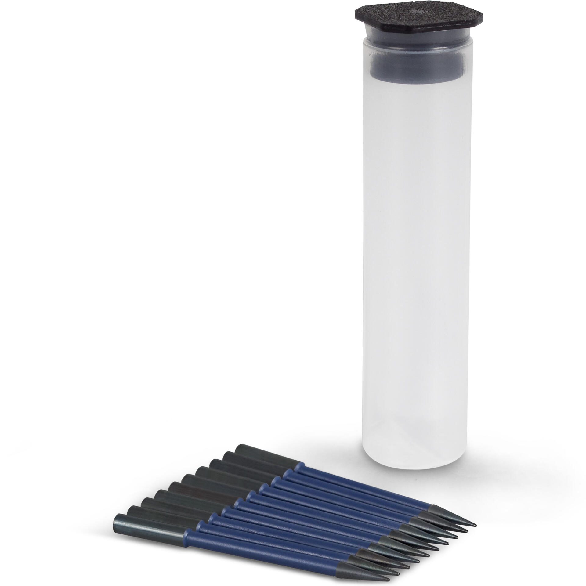 Elektrodenspitzen TS-070, 45 mm, teflonisoliert. Set mit Elektroden und Aufbewahrungsröhrchen. Ideal für präzise Anwendungen.