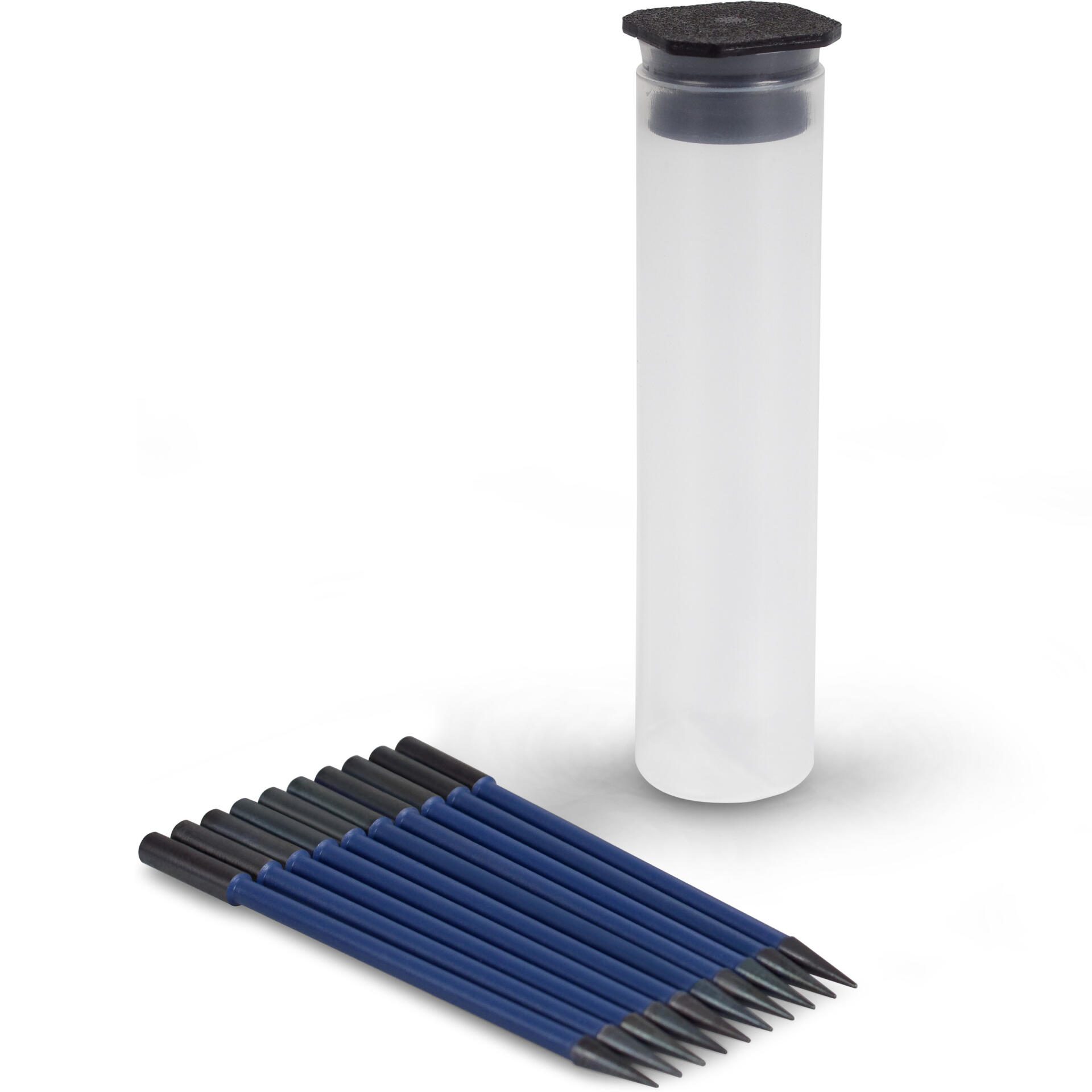 Elektrodenspitzen TS-070, 60 mm, teflonisoliert: Set mit Elektroden und Behälter zur sicheren Aufbewahrung der Elektroden.