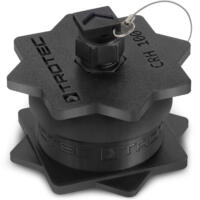 KRL Messkammer CRH100: Detailaufnahme der Messkammer von Trotec. Präzise Feuchtigkeitsmessung mit der CRH100 Messkammer für KRL Systeme.