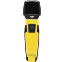 Gelbes Flügelrad-Anemometer BA16WP von Trotec mit App-Steuerung und Smartphone-Bedienung zur präzisen Messung der Windgeschwindigkeit.