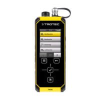 Trotec Multifunktionsmessgerät T4000 zeigt Holzfeuchte-, Baufeuchte-, Strömungs- und Luftfeuchtewerte an. Präzise Messungen für Profis.
