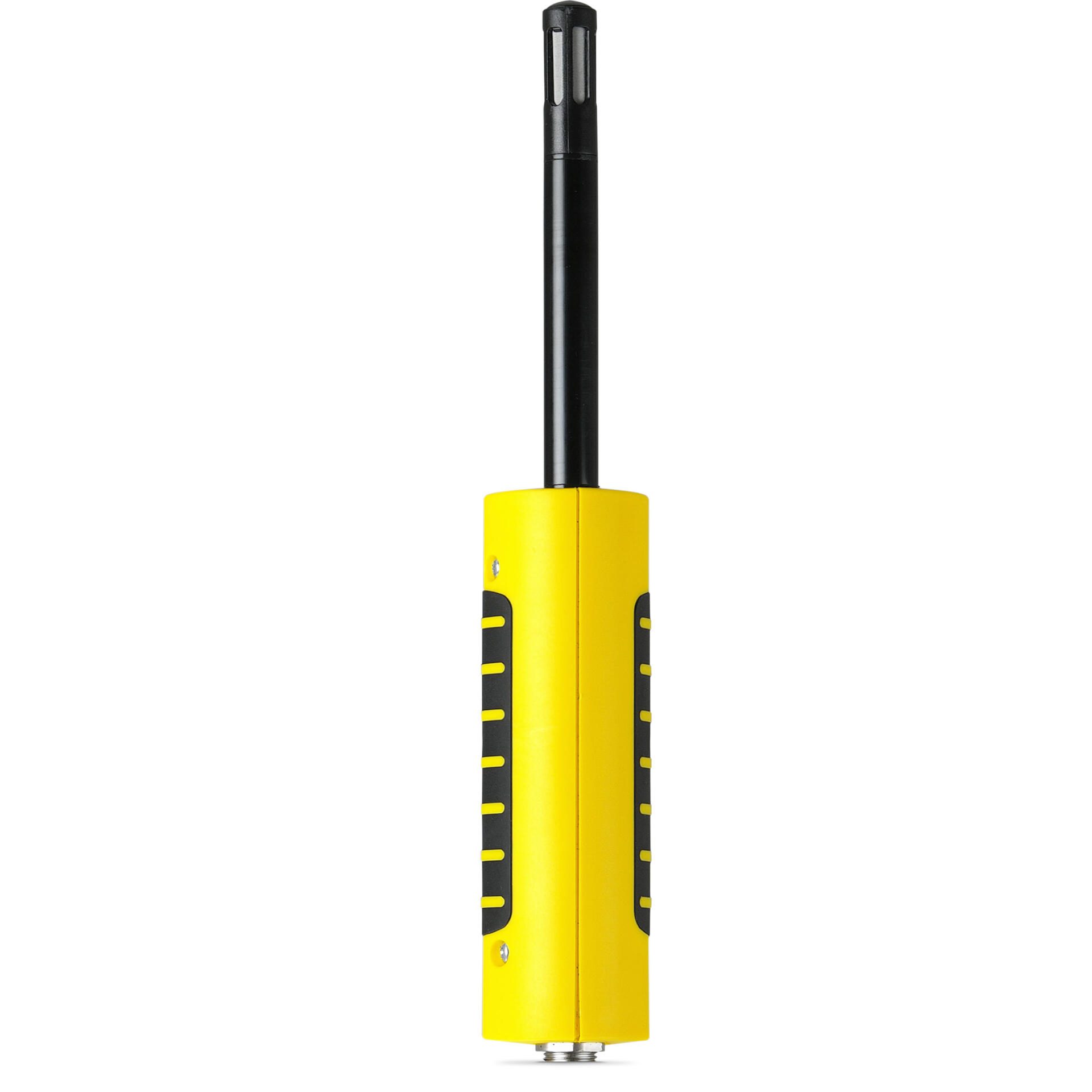 TS-210 SDI Klimasensor: Gelber Sensor mit schwarzem Stab für Temperatur- und Feuchtigkeitsmessung, ideal für präzise Klimadaten.