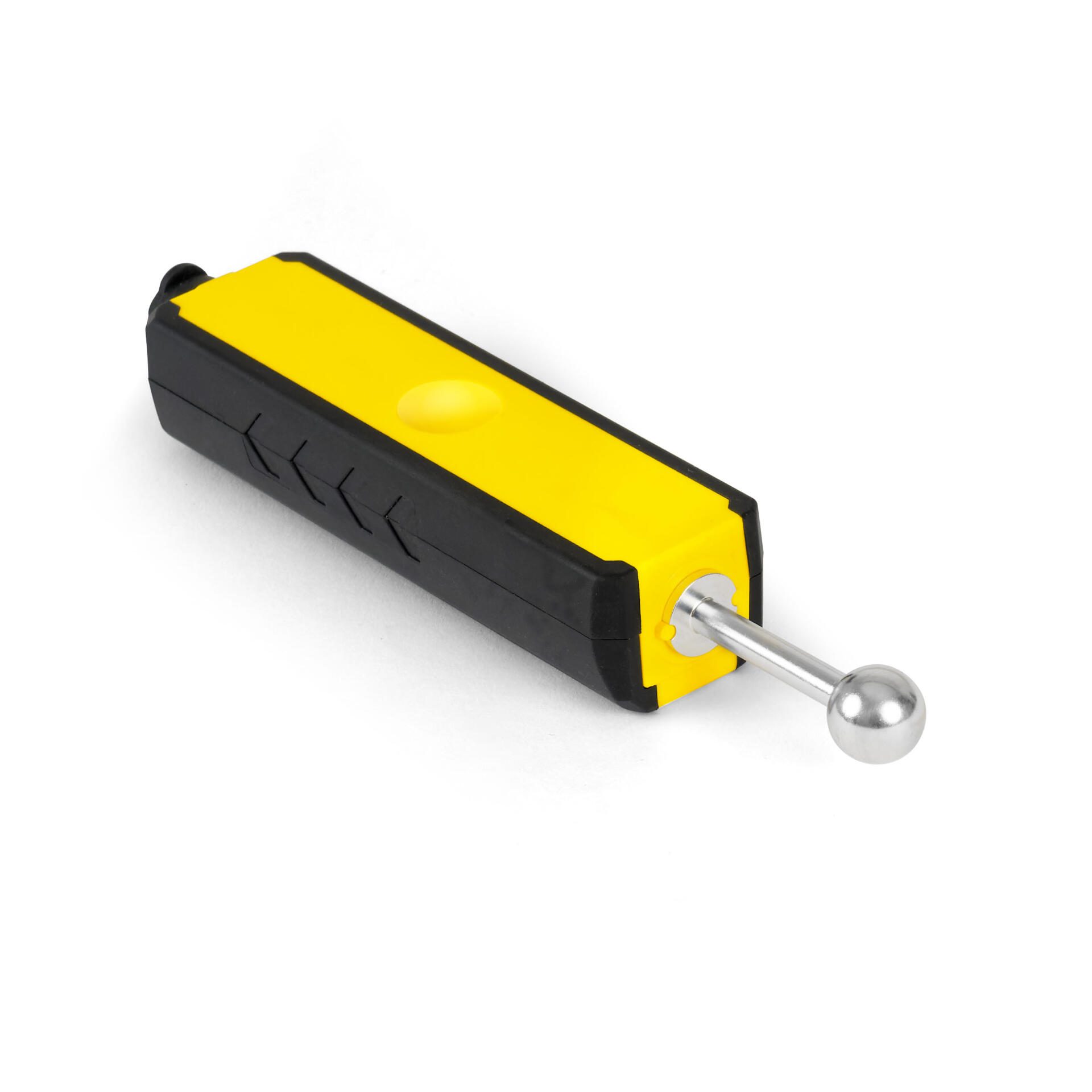 TS670 SDI Feuchtesensor: Dielektrischer Sensor zur Messung der Feuchtigkeit. Kompaktes Design für präzise Datenerfassung. Nahaufnahme des Sensors.