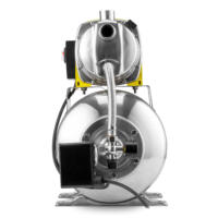 Hauswasserwerk TGP 1025 ES: Edelstahl-Hauswasserwerk für zuverlässige Wasserversorgung im Haus und Garten. Pumpe mit Druckschalter und Manometer.